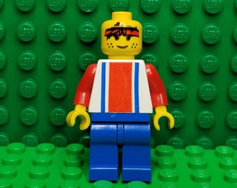LEGO® Sports Soccer Soccer Player Red White and Blue Torso on Front, Number 3 on Back, Minifigure, Minifig