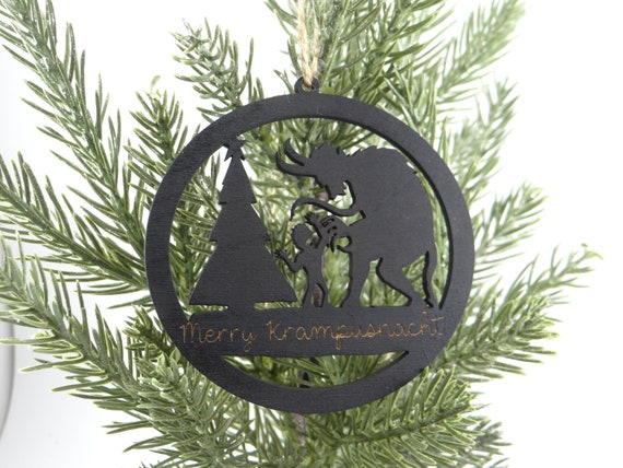Krampus Ornament, Krampus Christmas Ornament, CUSTOM Krampus Ornament, Customizable