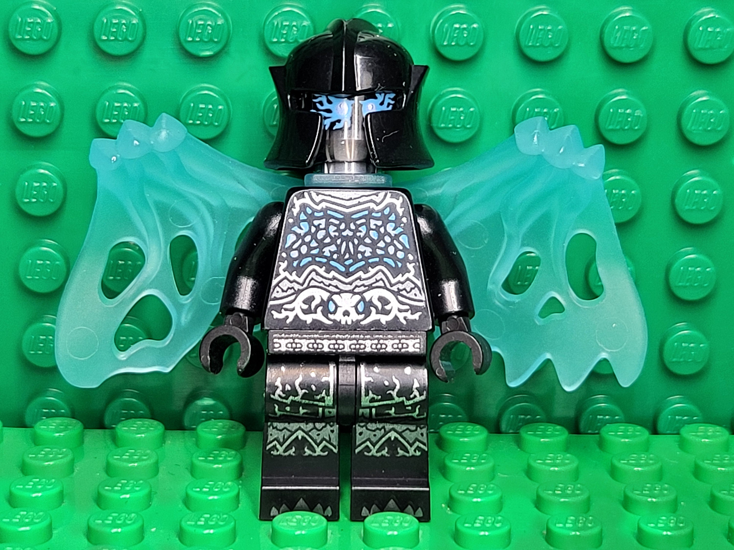 LEGO Hidden Side Shadow Walker With Trans Blue Wings Minifigure LEGO Minifig LEGO People Etsy
