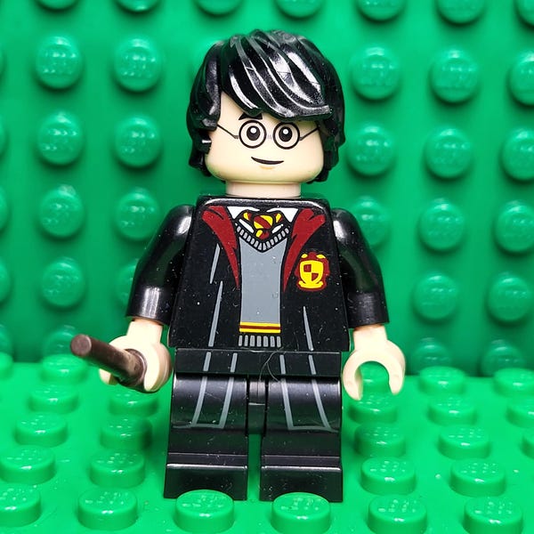 Serie 1 de objetos coleccionables LEGO® Harry Potter Harry Potter con túnica escolar, minifigura, minifigura LEGO®, personajes LEGO®