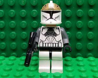 LEGO® Star Wars The Clone Wars Clone Gunner with Blaster, LEGO® Minifigure, LEGO® Minifig