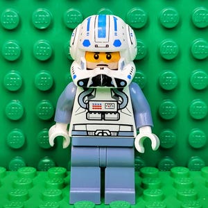 LEGO® Star Wars Episode 3 Clone Trooper Pilot Captain Jag Phase 2, LEGO® Minifigure, LEGO® Minifig