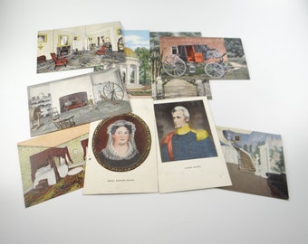 Andrew Jackson Postcards, 1940s postcards, Vintage Postcards