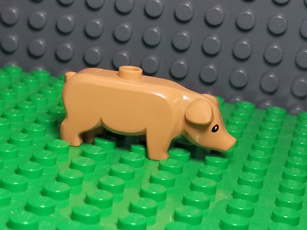 LEGO® Farm Animal Pig LEGO® Minifigure LEGO® Minifig Farm - Etsy