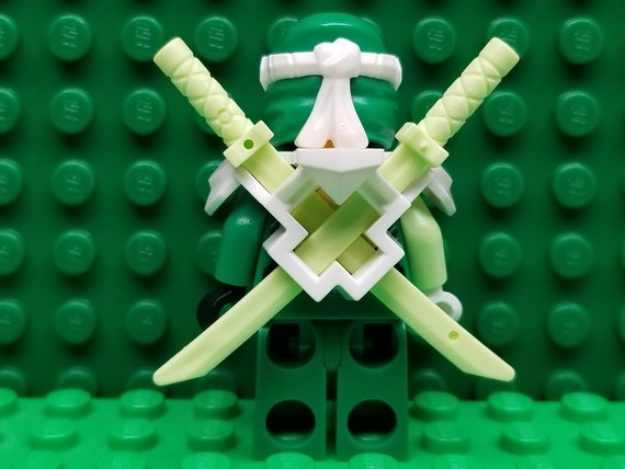 LEGO Ninjago Core: Green Ninja Lloyd Garmadon with Dual Weapons