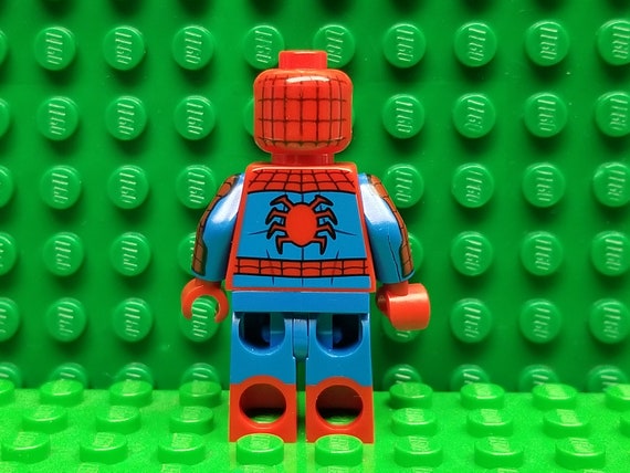 LEGO Superheroes: Spider-Man Minifigure with Web and Printed Arms