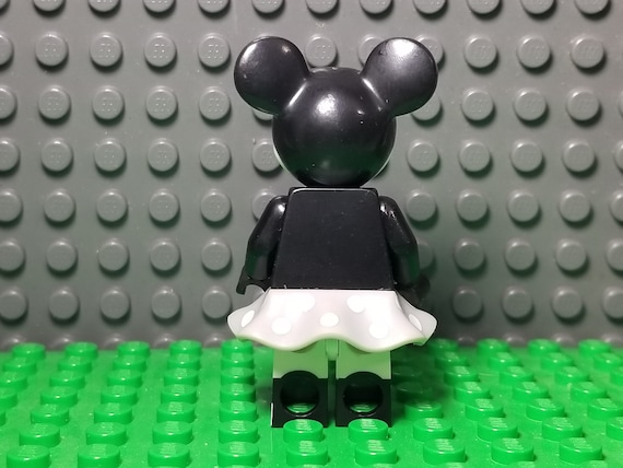 LEGO Disney Mickey Mouse Minnie Mouse Grayscale Steamboat Willie Rare LEGO Minifigure LEGO Minifig People