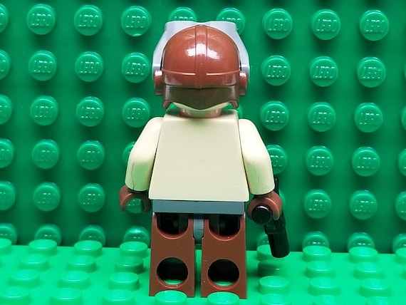 LEGO Star Wars Episode 1 Naboo Fighter Pilot With Blaster Pistol LEGO Minifigure LEGO Minifig Etsy