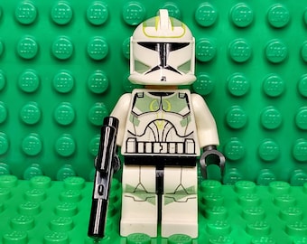 LEGO® Star Wars The Clone Wars Clone Trooper Horn Company Fase 1 Raro, Minifigura LEGO®, Minifigura LEGO®