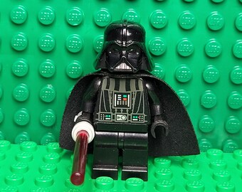 LEGO® Star Wars Darth Vader con capa y sable de luz, minifigura, minifig, Star Wars