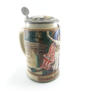 Budweiser Stein, Budweiser Archives Series, Columbian Exposition, Columbian Exposition