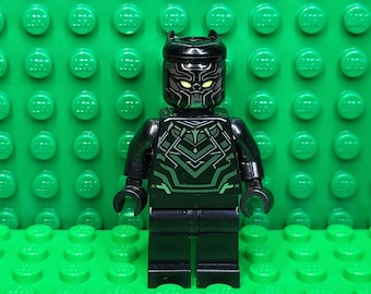 LEGO® Super Heroes Black Panther Yellow Eyes, LEGO® Minifigure, LEGO® Minifig
