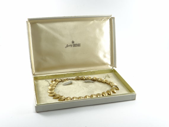 Trifari Heart Necklace, Trifari Crown Gold Neckla… - image 5
