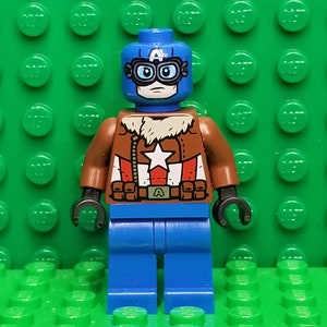 LEGO® Super Heroes Avengers Pilot Captain America,  Minifigure,  Minifig, LEGO®