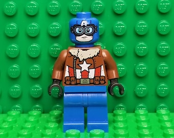 LEGO® Super Heroes Avengers Pilot Captain America, Minifigure, Minifig,  LEGO®