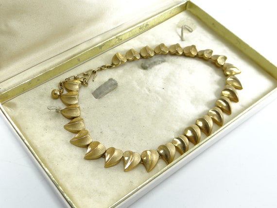 Trifari Heart Necklace, Trifari Crown Gold Neckla… - image 8