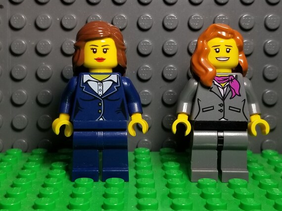 Lego Business Woman Flight Attendant Pk, Lego Minifigure, Lego