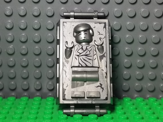 LEGO Star Wars Han Solo Frozen in Carbonite LEGO Minifigure LEGO Minifig Etsy