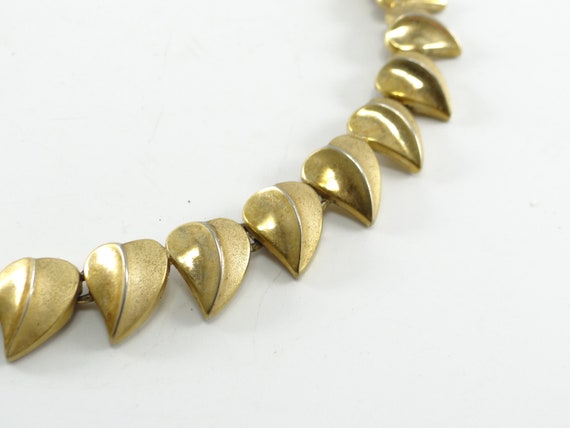 Trifari Heart Necklace, Trifari Crown Gold Neckla… - image 4