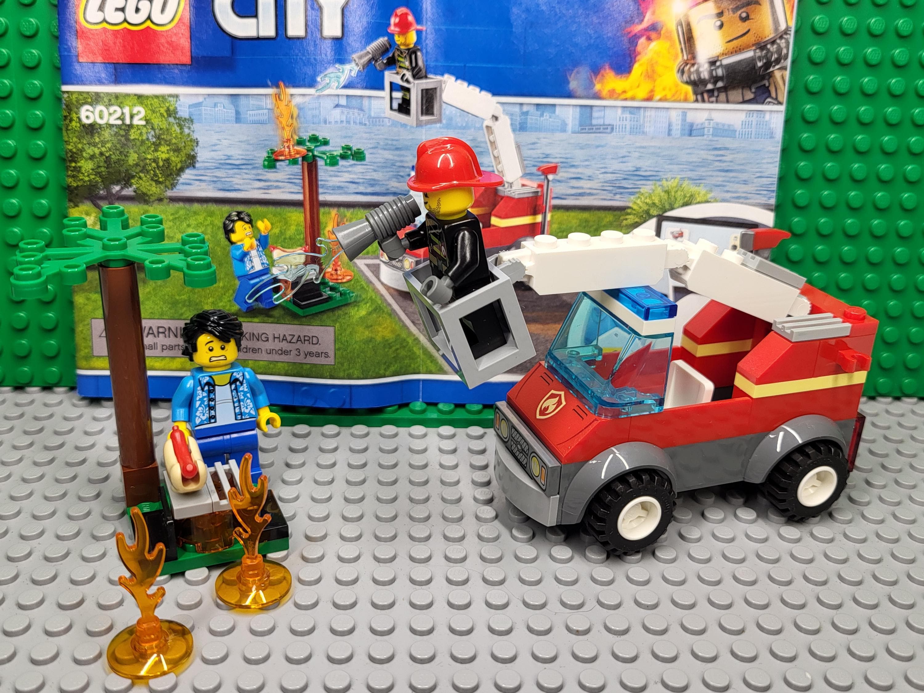 LEGO® City FIRE Barbecue Burn Out Set 60212, Minifigure, Minifig