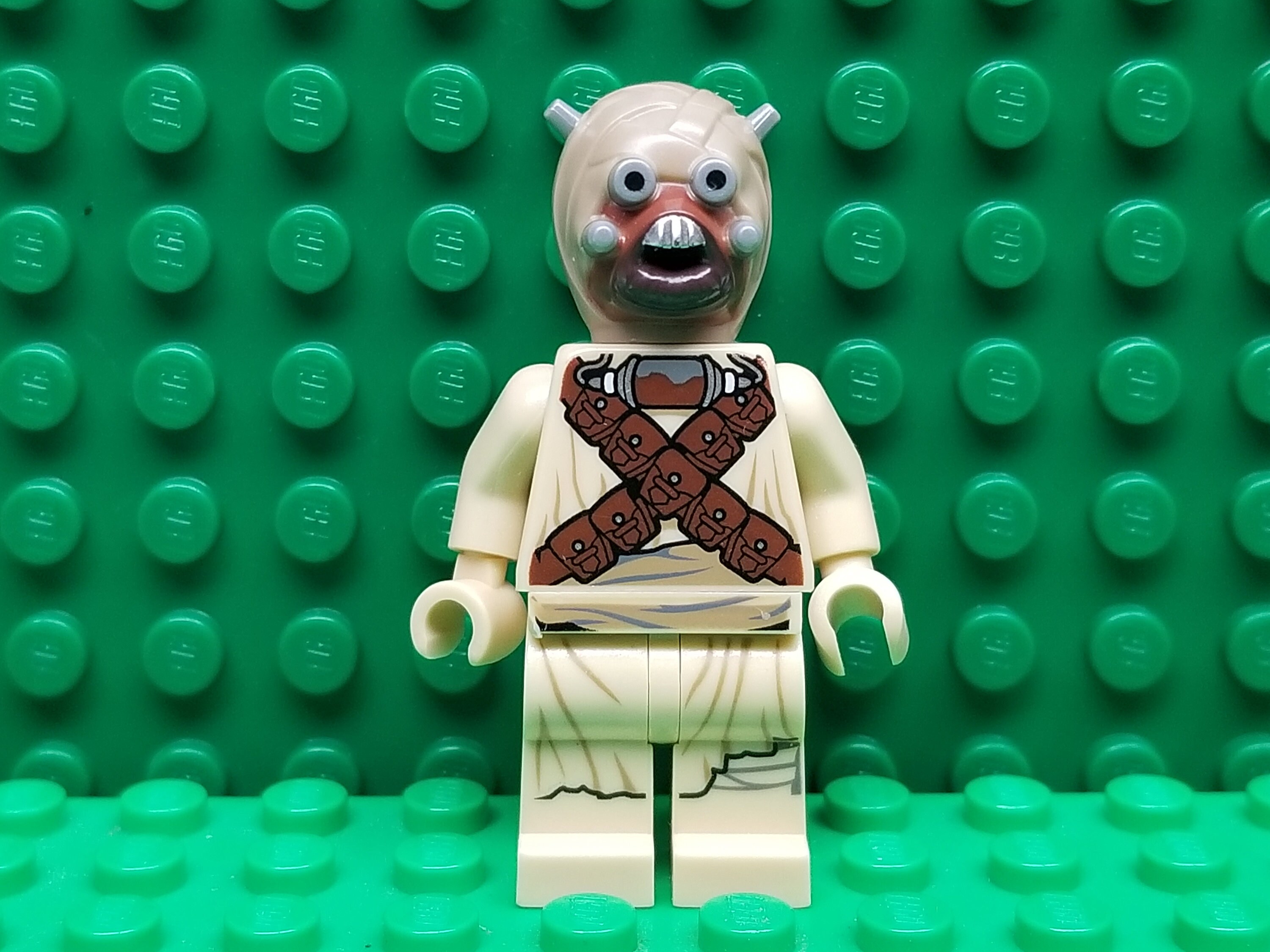 LEGO Star Wars Tusken Raider With Spiked Head Minifigure Minifig People Star Wars Etsy