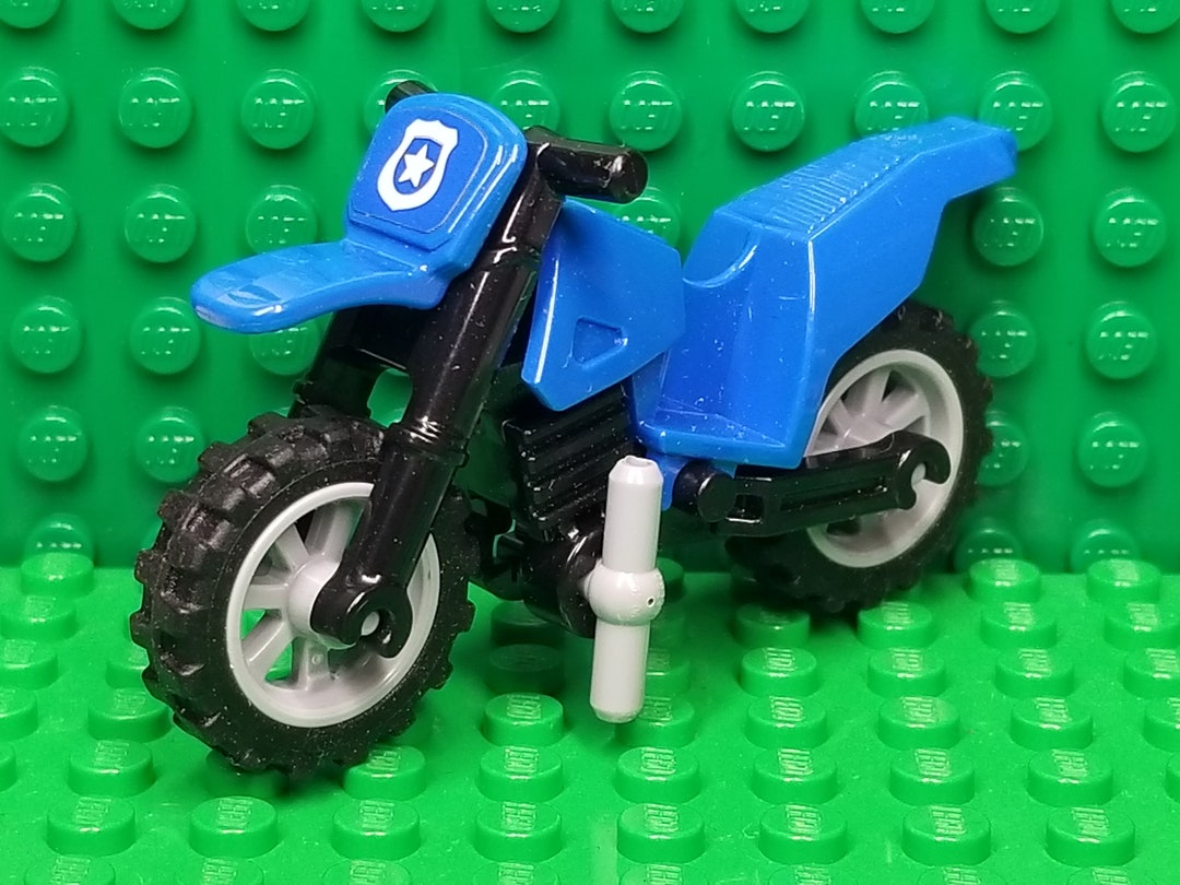 Lego blue bike hotsell