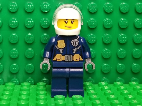 Android Policeman - Custom LEGO Minifigure –