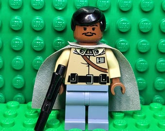 LEGO® Star Wars Lando Calrissian General Insignia Sand Blue Legs Rare, Minifigure, Minifig, LEGO®