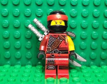 LEGO® Ninjago Hunted Kai With Swords, LEGO® Minifigure, LEGO® Minifig, People