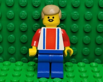 LEGO® Sports Soccer Soccer Player Red White and Blue Torso on Front, Number 9 on Back, Minifigure, Minifig