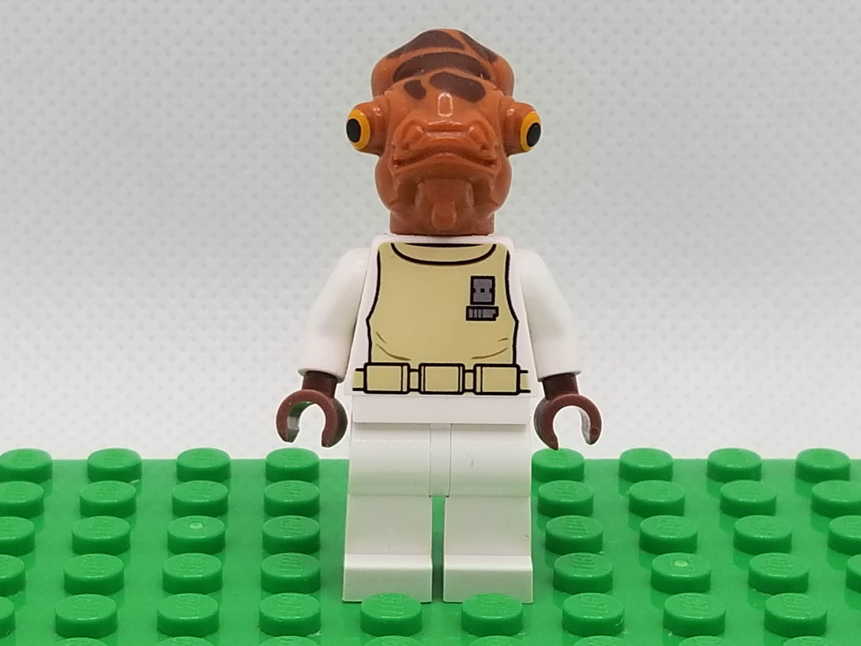 LEGO® Star Wars Admiral Ackbar Rare Minifigure Etsy