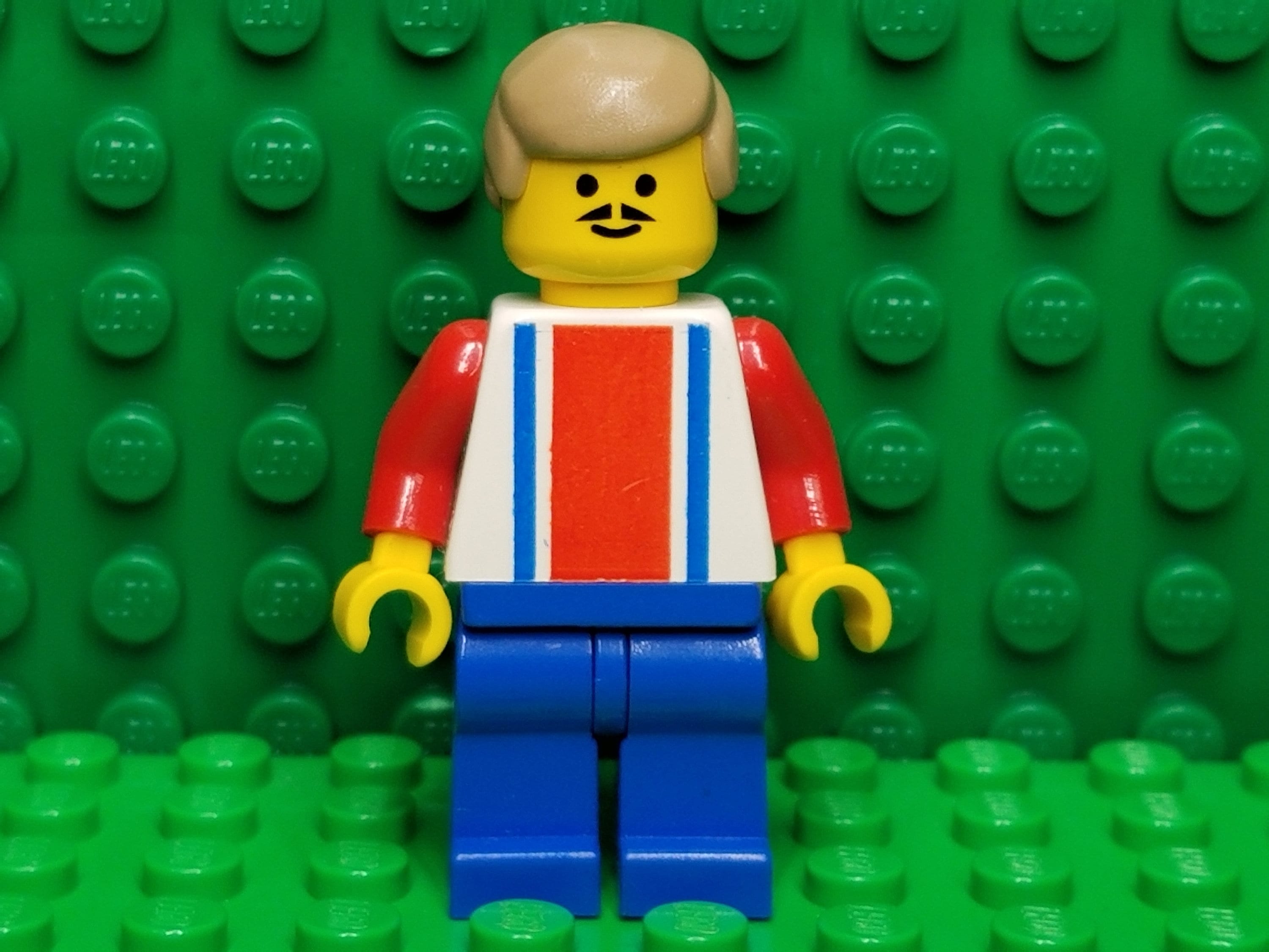 LEGO® Sports Soccer Soccer Player Red White and Blue Torso on