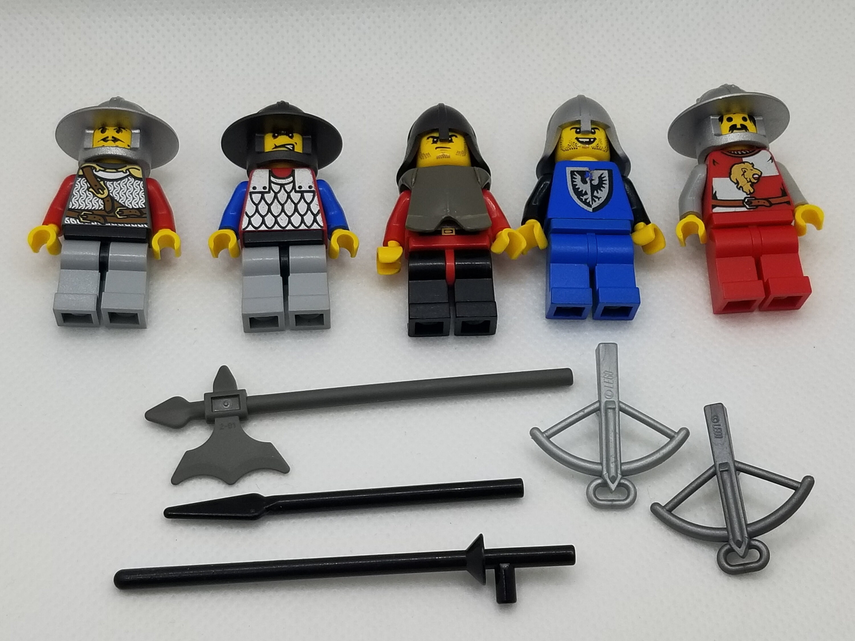Lego medieval helmets 2025