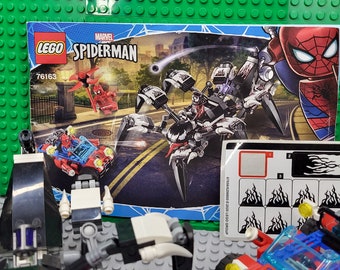 LEGO Marvel Super Heroes - 76163 Marvel Spider-Man Le véhicule araignée de  Venom : : Jeux et Jouets