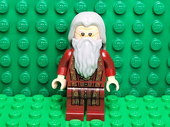 LEGO Harry Potter Albus Dumbledore Minifigure LEGO Minifig LEGO People Etsy Canada