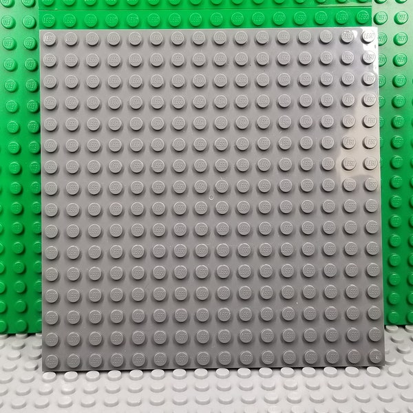 LEGO® Plate 16x16 Stud Dark Bluish Gray Plate 5inch, Builder