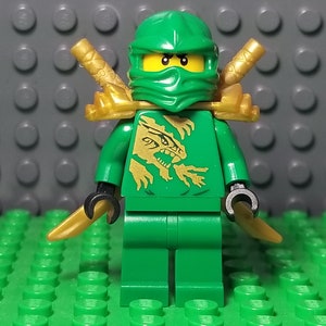Lego Ninjago Lloyd DX Dragon Suit Armor With Gold - Etsy