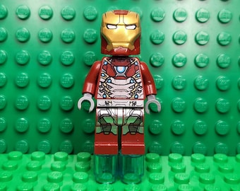 LEGO® Super Heroes Spider Man Homecoming Iron Man in Mark 47 Armor Rare, LEGO® Minifigure, LEGO® Minifig