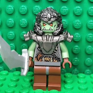 LEGO® Castle Fantasy Era Troll Warrior 9 Orc, LEGO® Minifigure, LEGO® Minifig