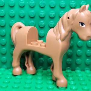 LEGO® Friends Light Brown Horse, LEGO® Minifigure, LEGO® Minifig