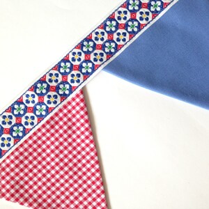 Bunting Banner, Fabric Bunting, Nursery Decor,  Fabric Banner