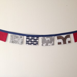 Bunting Banner, Fabric Bunting, Baby Shower gift