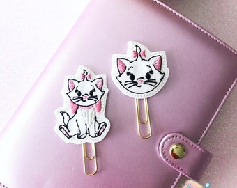 Marie Kitty Cat Planner clip
