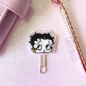 Betty Boop Planner clip