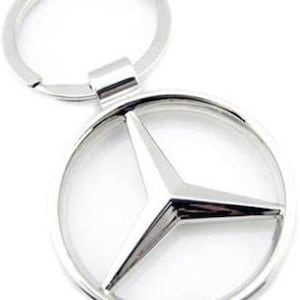 Mercedes Benz Keyring Sturdy Metal Chromed