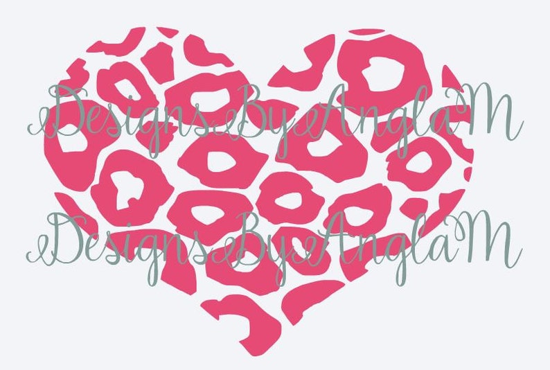 Free Free Cheetah Print Heart Svg Free 109 SVG PNG EPS DXF File