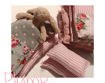Sweet Little Handmade Soft Toy Bed Set
