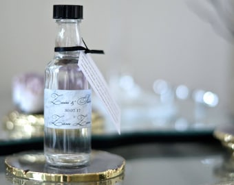 Personalised Zam Zam Water Wedding Favour x50