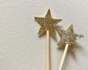 Mini Star Cupcake Topper