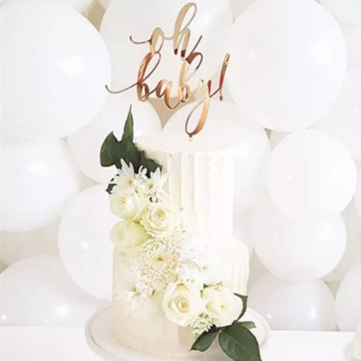 Oh Baby Cake Topper